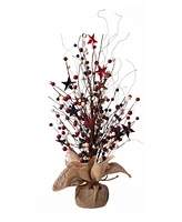 Glitzhome Americana Berry Table Tree