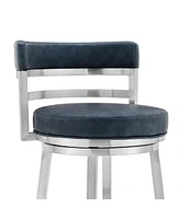 Madrid Contemporary Counter Height Barstool