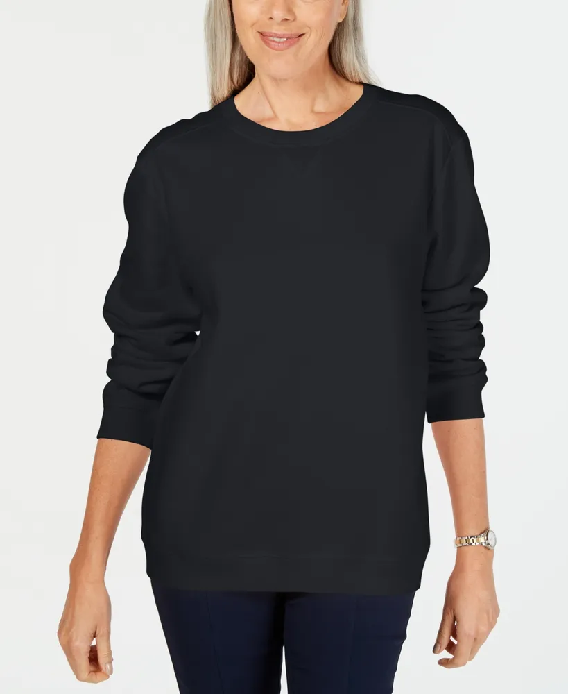 Karen Scott Petite Printed Scoop-Neck T-Shirt, Created for Macy's - Macy's