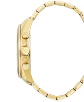 Tommy Hilfiger Men's Chronograph Gold-Tone Bracelet Watch 44mm