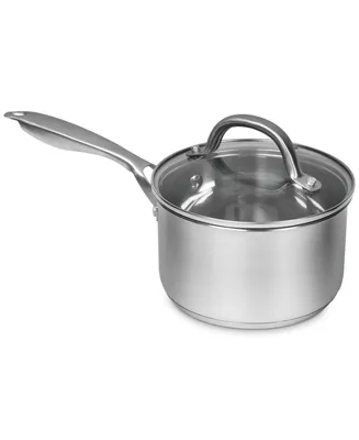 Sedona Pro Stainless Steel 1.5-Qt. Saucepan with Glass Lid