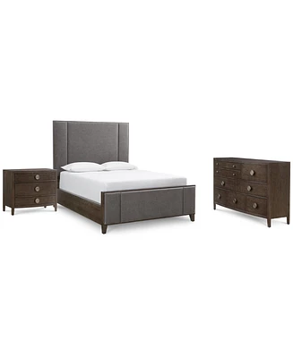 Lille 3pc Bedroom Set (Queen Bed, Dresser & Nightstand)