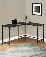 L-Shaped Desk with Ample Work Space