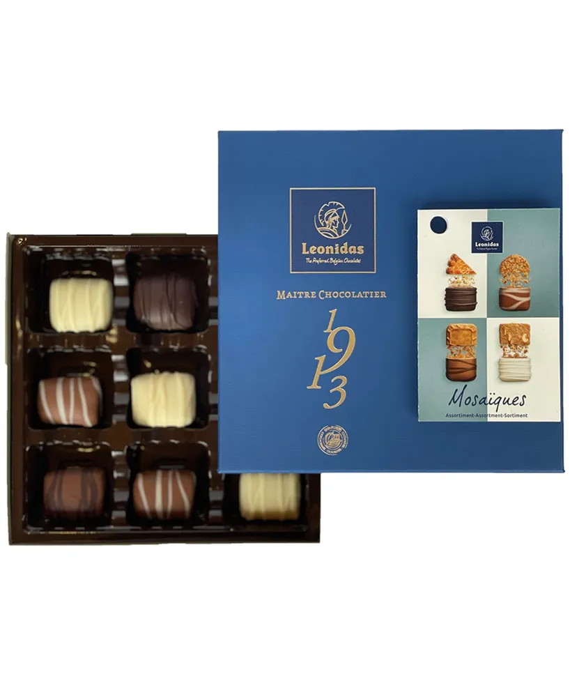 Leonidas Small Dark Chocolate Assortment Heritage Gift Box