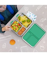 Bentgo Kids Stainless Steel Leak-Resistant Lunch Box (Blue)