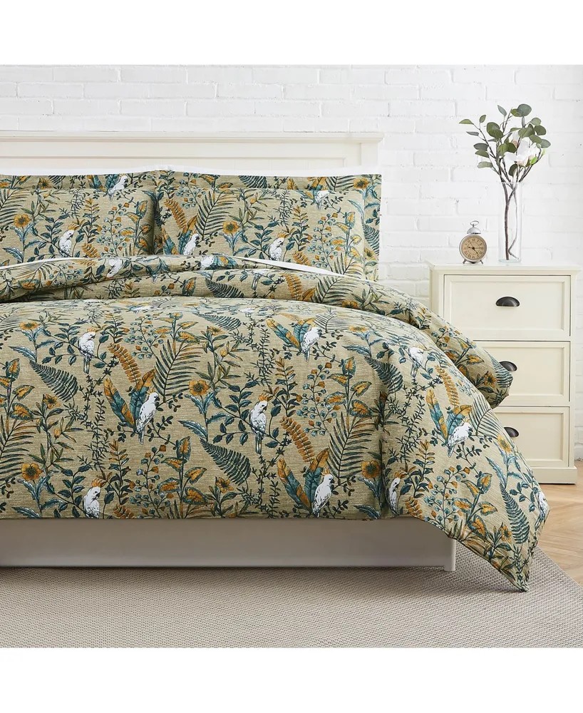 Paradise 3 Pc. Duvet Cover Set, Full/Queen