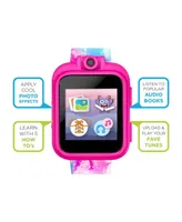 Kid's Playzoom 2 Pink, Blue and Yellow Tie Dye Tpu Strap Smart Watch 41mm