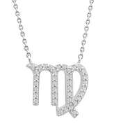 Diamond Zodiac Pendant Necklace (1/10 ct. t.w.) 14K Yellow Gold or White