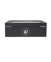 Ox & Bull Trading Co. Men's Onyx Cufflinks Collector's Case