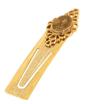 14K Gold-Dipped Mary Bookmark