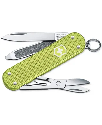 Victorinox Swiss Army Classic Sd Alox Pocketknife, Lime Twist