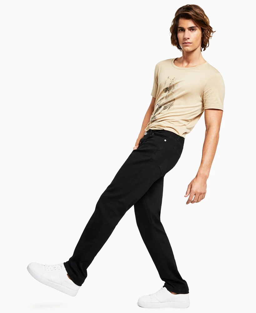 And Now This Men's Straight-Fit Stretch Jeans