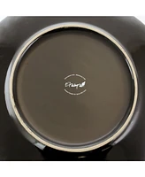 Elama Floral Accents Dinnerware Set of 16 Pieces