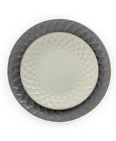 Elama Tahitian Diamond 16 Pc. Dinnerware Set, Service for 4