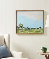 Martha Stewart Collection Across The Plains Ii Framed Gel Coated Canvas Art, 25.2" L x 21.2" W