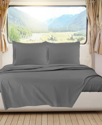 Premier 1800 Series Deep Pocket Bed 4 Piece Sheet Set, Rv Queen