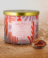 Nautica Coral Sea Grass Candle, 14.5 oz