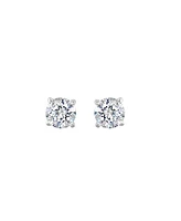 Effy Diamond (/2 ct. t.w.) Stud Earrings in 14k White Gold