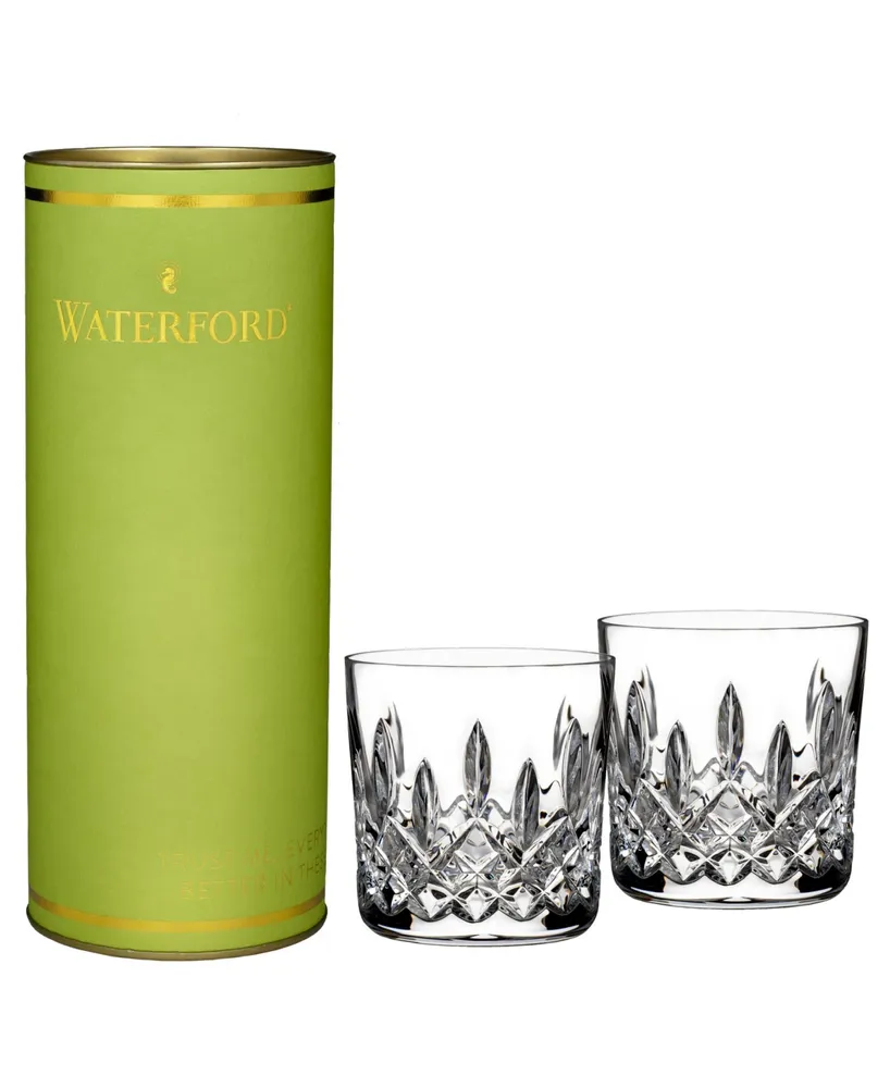 Waterford Giftology Lismore Tumbler 7.5 oz, Set of 2, Green Box