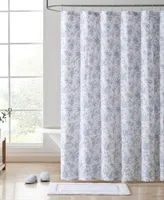 Laura Ashley Walled Garden Shower Curtain, 72" x 72"