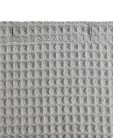 Vera Wang Marled Waffle Yarn Dyed Shower Curtain, 72" X 70"