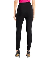 I.n.c. International Concepts Petite Crossover-Waist Skinny Pants, Created for Macy's