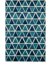 Closeout! Portland Textiles Loggia Isoscelle 5' x 7'3" Outdoor Area Rug