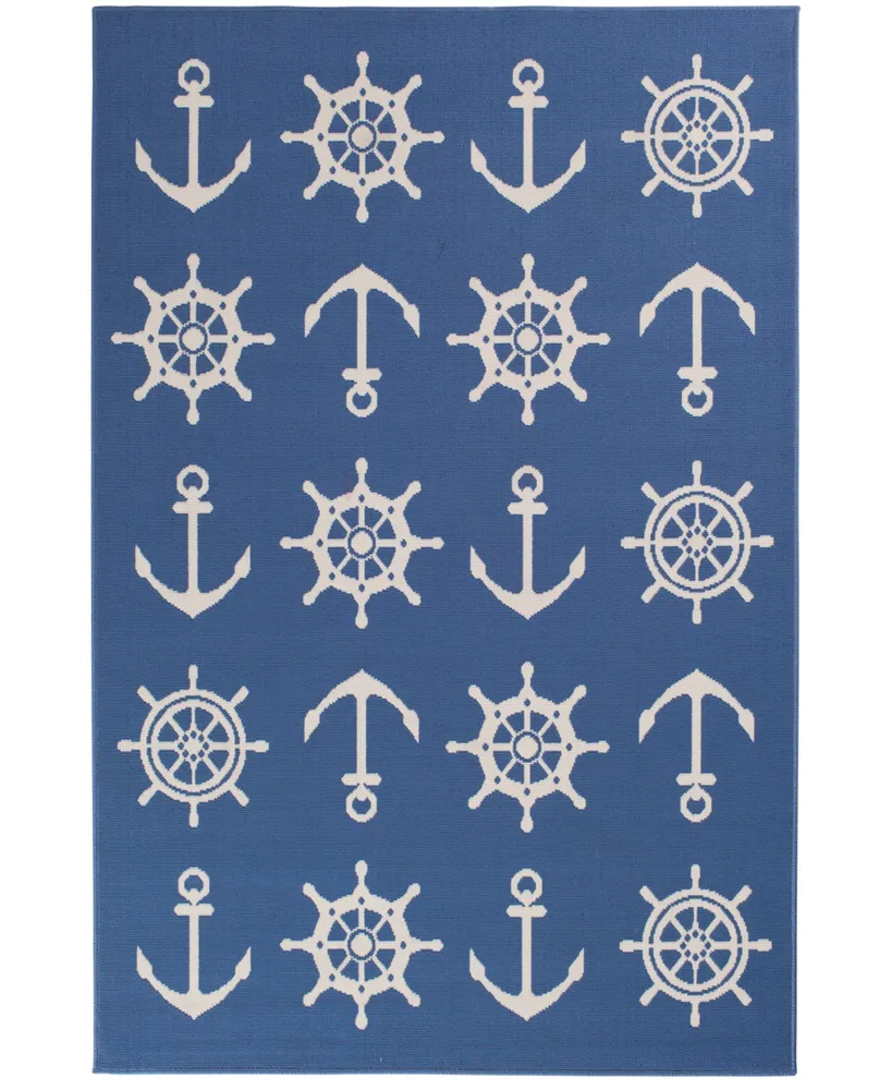 Northern Weavers Vera Schooner 7'10" x 9'10" Outdoor Area Rug