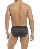 2(x)ist Men's Mesh No Show Performance Brief, Pack of 3