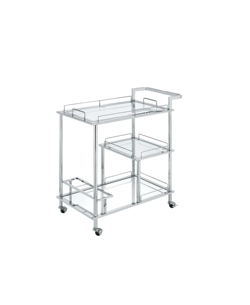 Acme Furniture Splinter Serving Cart