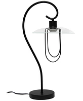 Lalia Home Modern Metal Scroll Table Lamp