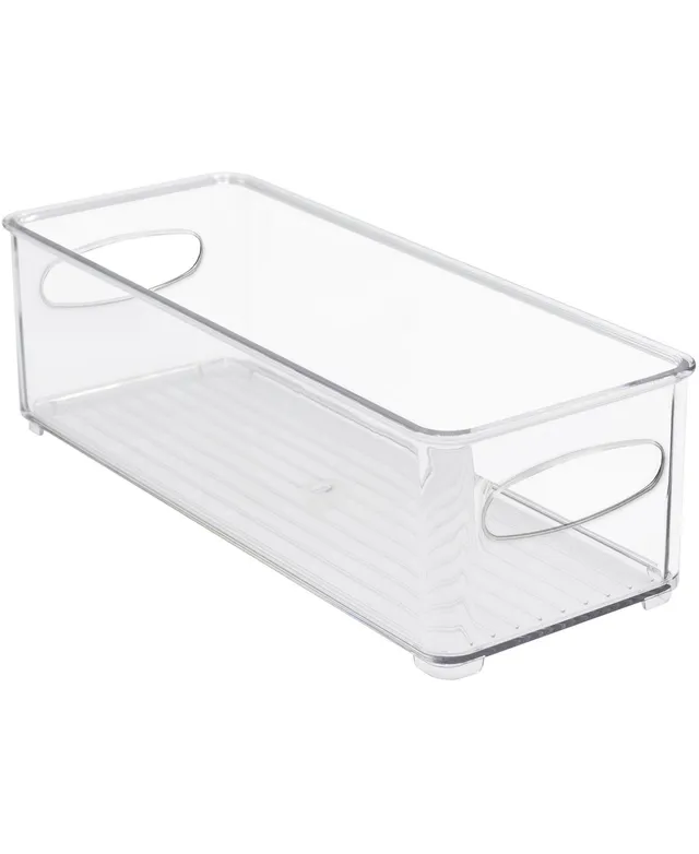 Sorbus 2-Piece Plastic Organizer Storage Bins with Dividers Set