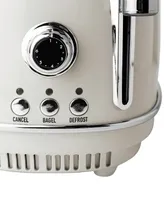Heritage 2-Slice Wide Slot Toaster with Removable Crumb Tray, Browning Control, Cancel, Bagel and Defrost Settings