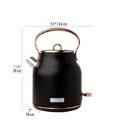 Heritage 1.7 L-7 Cup Stainless Steel Electric Kettle with Auto Shut-Off and Boil-Dry Protection