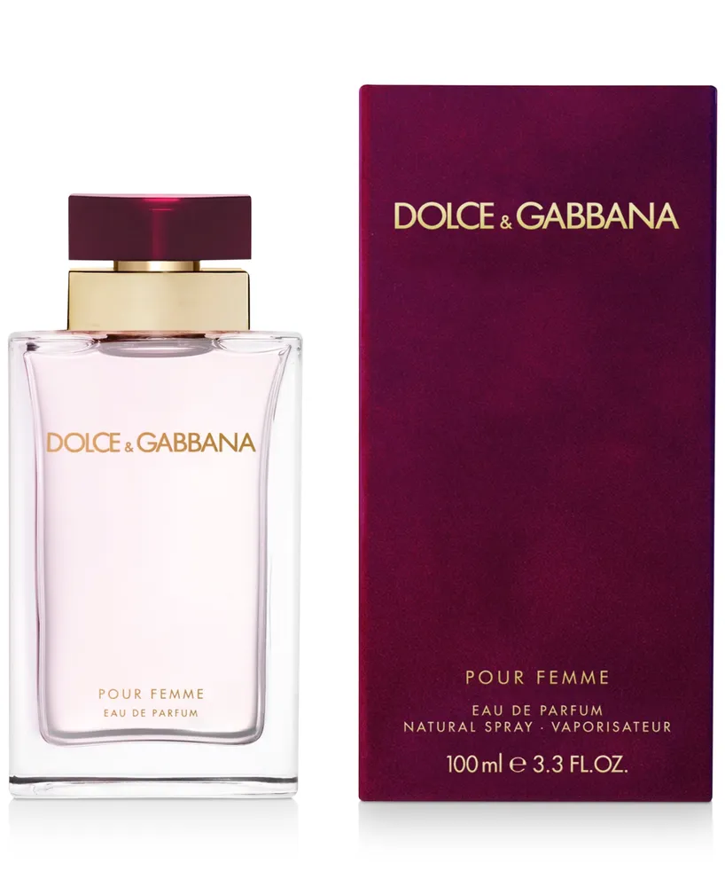 Dolce&Gabbana Pour Femme Eau de Parfum Spray, 3.3