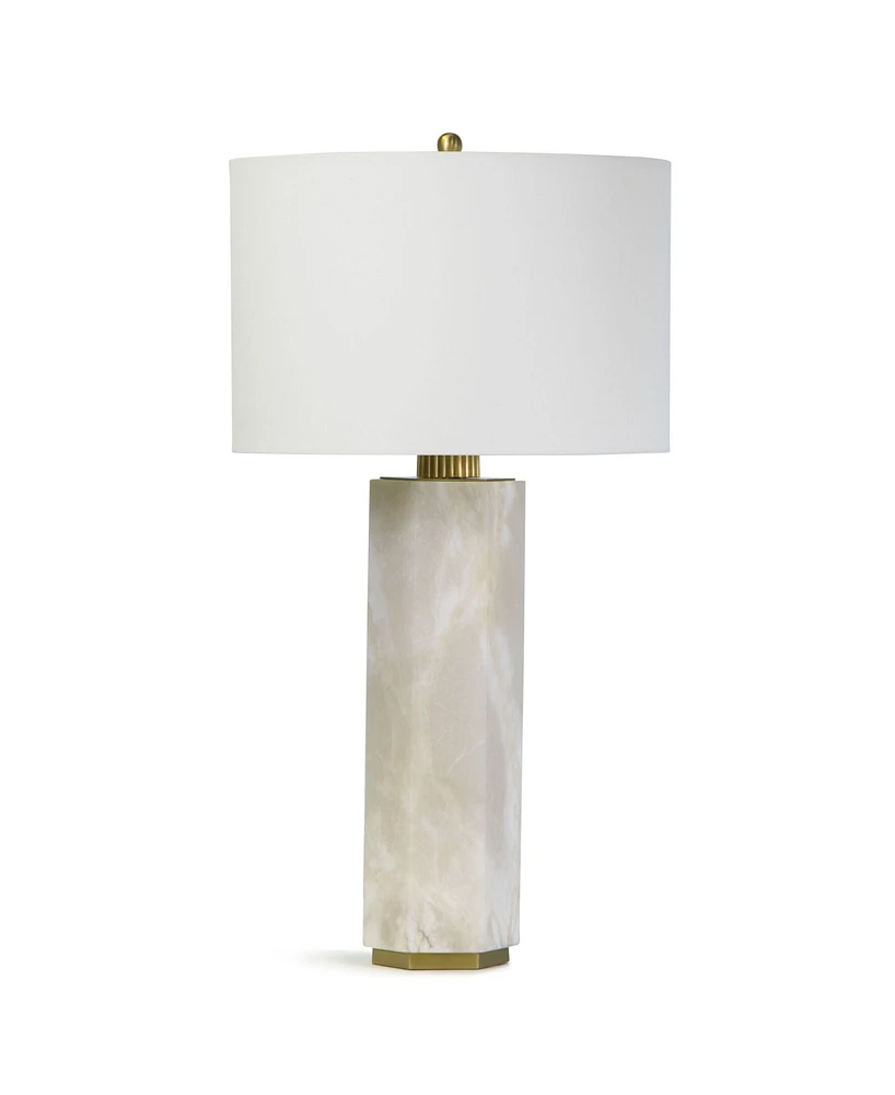 Regina Andrew Gear Alabaster Table Lamp