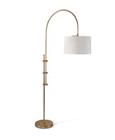 Regina Andrew Arc Floor Lamp with Fabric Shade