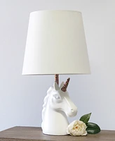 Simple Designs Sparkling Unicorn Table Lamp