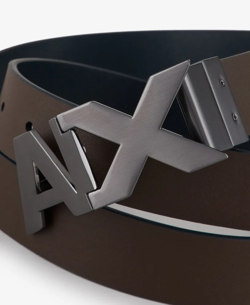 A|X Armani Exchange Men's Reversible Belt