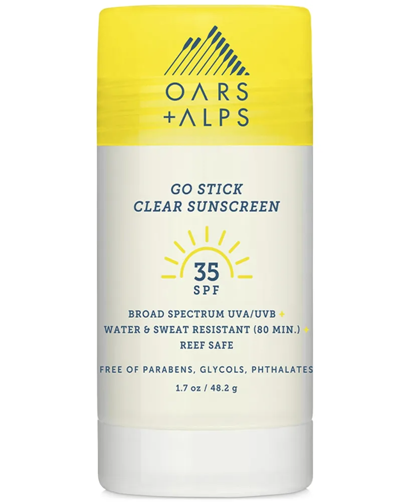 Oars + Alps Go Stick Clear Sunscreen Spf 35, 1.7