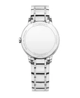 Baume & Mercier Women's Swiss Classima Diamond-Accent Stainless Steel Bracelet Watch 31mm M0A10326