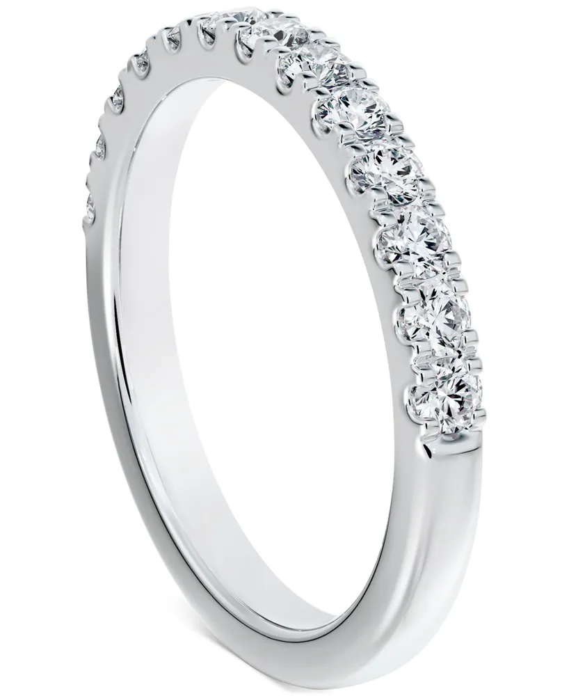 Portfolio by De Beers Forevermark Diamond French Pave Wedding Band (1 ct. t.w.) in 14k White Gold