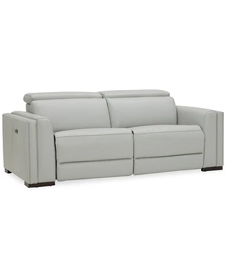 Closeout! Jenneth 2-Pc. Leather Sofa with 2 Power Recliners, Created for Macy's