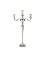 Traditional Candlestick Holders - Silver