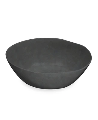 Tarhong Planta Matte Black Melamine Serve Bowl 142 oz.