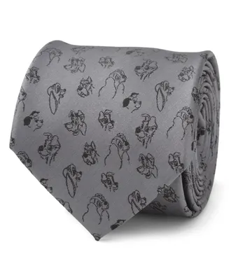 Disney Men's Dog Print Tie