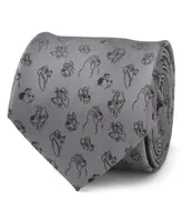 Disney Men's Dog Print Tie