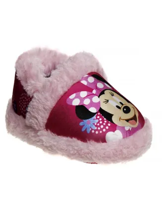 Disney Toddler Girls Minnie Mouse Slippers