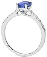 Le Vian Blueberry Tanzanite (3/4 ct. t.w.) & Nude Diamond (1/5 ct. t.w.) in 14k White Gold