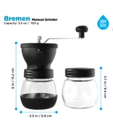 Grosche Bremen Manual Ceramic Conical Burr Coffee Grinder and Spice Mill